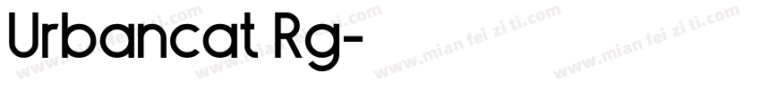 Urbancat Rg字体转换